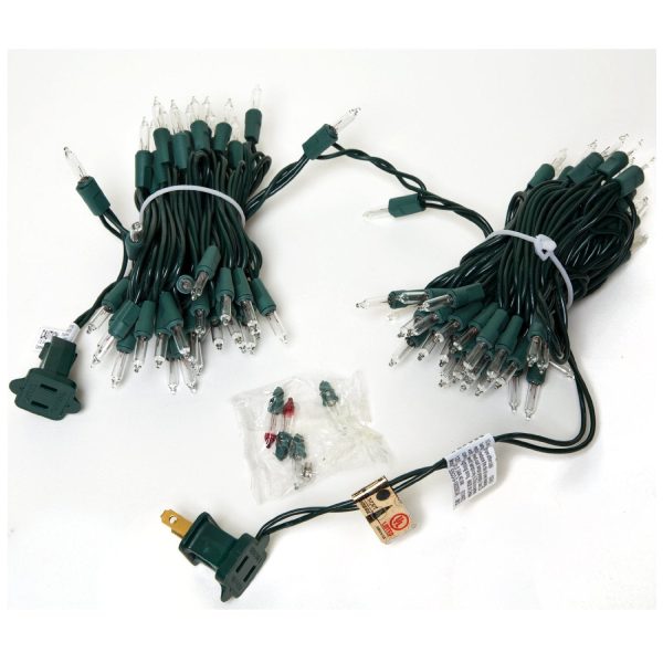 Holiday Wonderland 40004-88A Christmas String-To-String 100-Light Set, Clear Cheap - Image 2