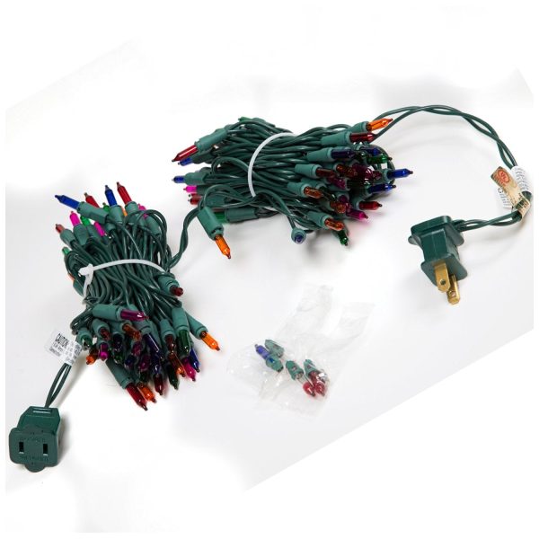 Holiday Wonderland 40005-88A Christmas String-To-String Light Set, 100 Lights Discount - Image 2