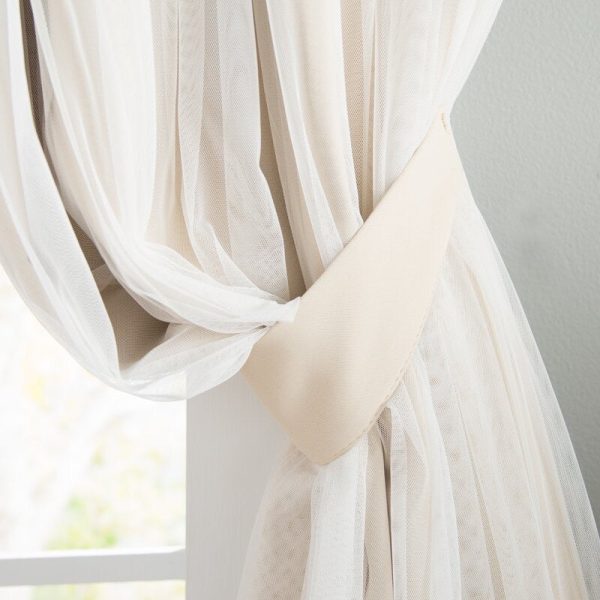 Brockham Solid Blackout Grommet Curtain Panels (Set of 2) HA9729 Online Sale - Image 3