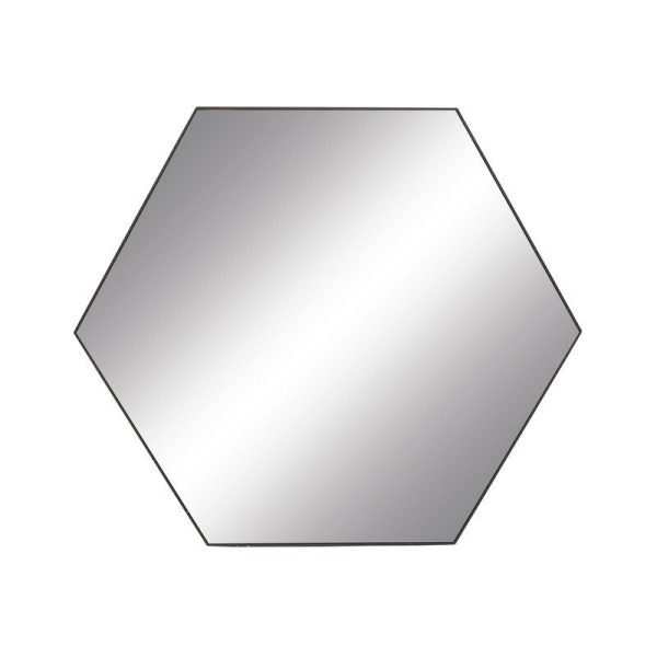 Cosmo Living 35  x 41  Modern Wall Mirror Black AS IS(1611RR) Supply - Image 2