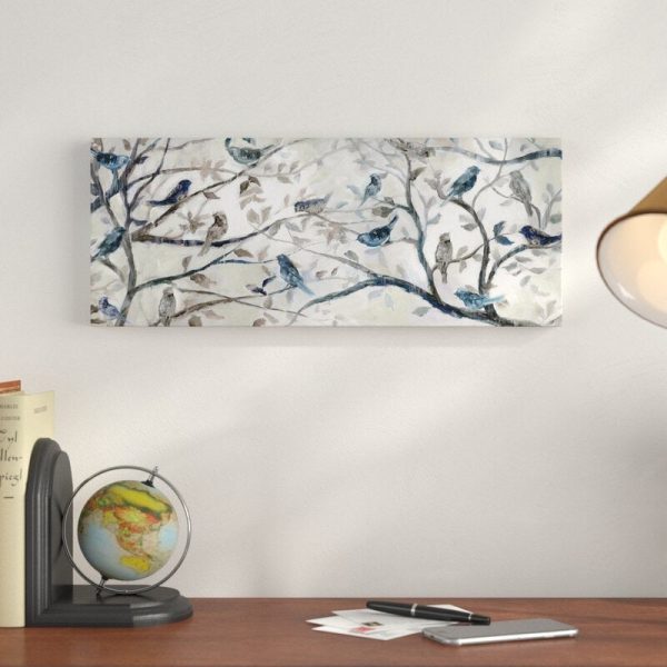 Morning Chorus  - Wrapped Canvas Painting Print 20 x 50(1646RR) Hot on Sale