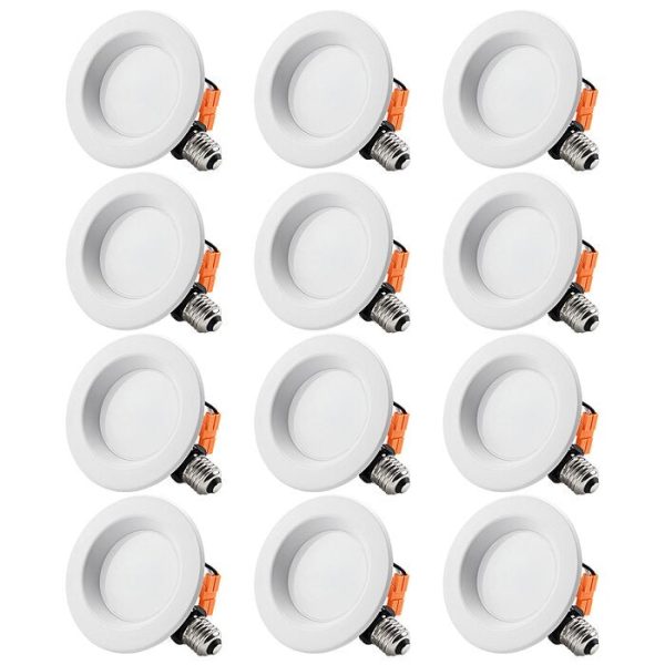 White TS029 4   LED Retrofit Recessed Lighting Kit (Set of 12) #668HW Cheap - Image 3