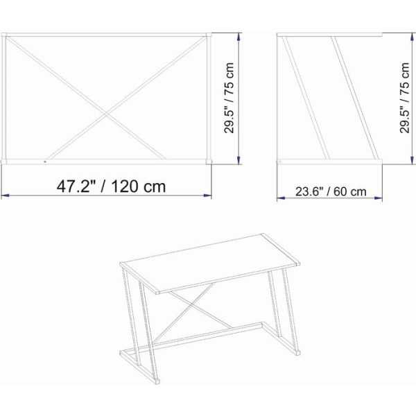 Hawkin Desk, #TB89 Cheap - Image 3