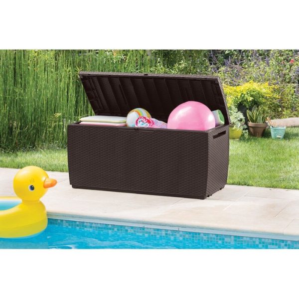 Capri 80 Gallon Resin Deck Box #680HW Discount