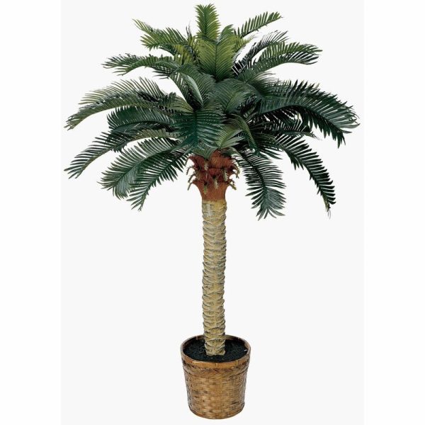 48  H Artificial Palm Tree in Basket - #86CE Supply - Image 2