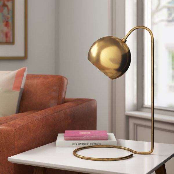 Shania 22  Desk Lamp in Gold Finish **THIS IS NOT A SET**  It is ONE LAMP ONLY #9864 For Cheap