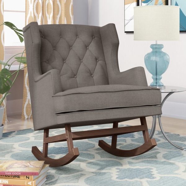 Grey RC Myrna Rocking Chair Cheap