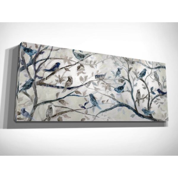 Morning Chorus  - Wrapped Canvas Painting Print 20 x 50(1646RR) Hot on Sale - Image 2