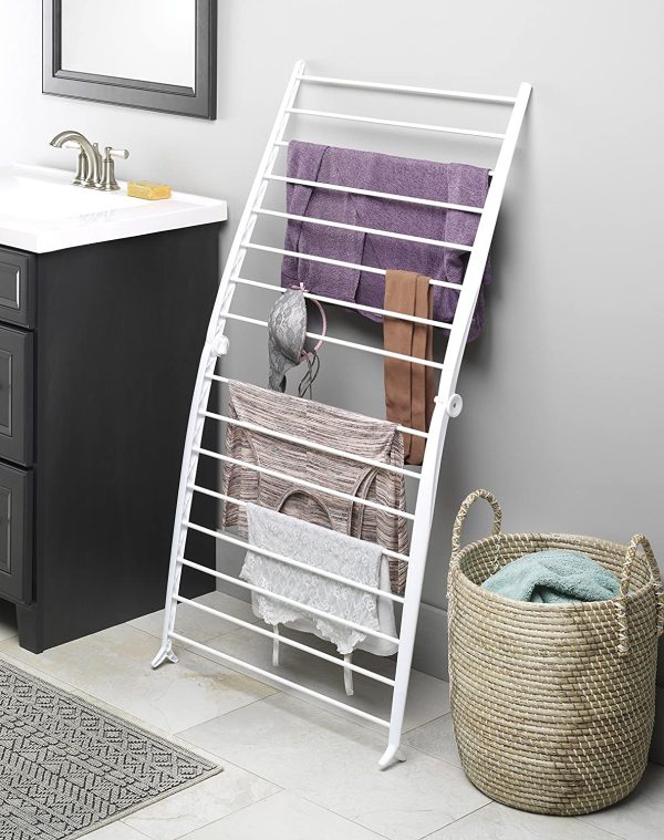 Whitmor Folding White Spacemaker Drying Rack #912HW Sale