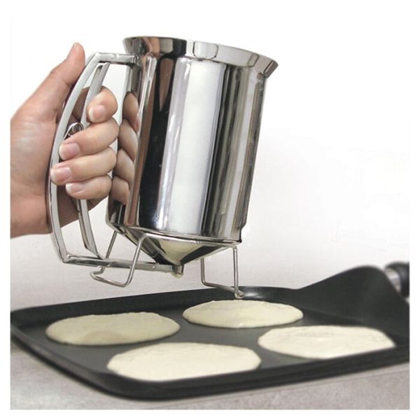 Chef Buddy 3-Cup Metal Batter Dispenser 7437 For Sale - Image 2