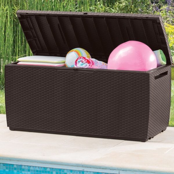Capri 80 Gallon Resin Deck Box #680HW Discount - Image 5