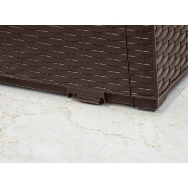 Capri 80 Gallon Resin Deck Box #680HW Discount - Image 4