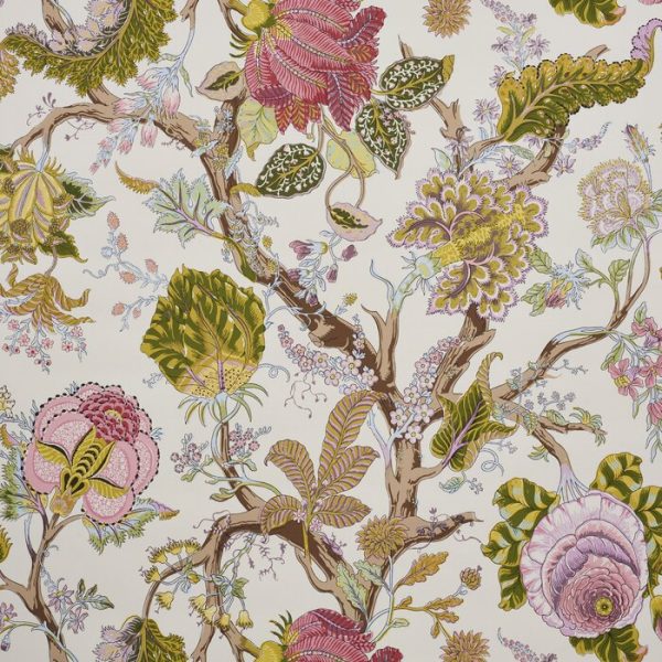 Spring Indian Arbre Floral Wallpaper For Discount